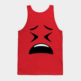 HappyFace ai meu dedo Tank Top